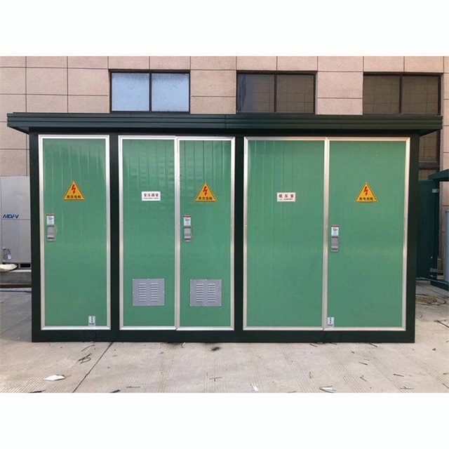 南城1600KVA欧式箱式变压器